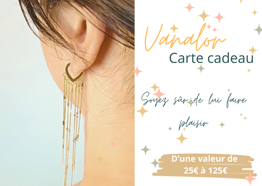 Carte cadeau Vanalor